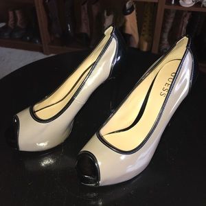 Guess Paten Leather Heels